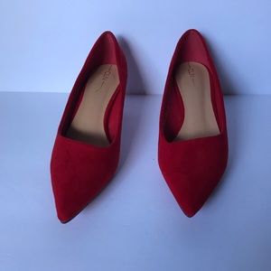 Celine Red Rosinda Kitten Pump